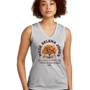 Reunion T-Shirts No Sleeves (V-Neck Women)